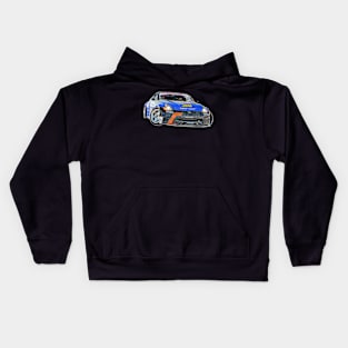 350z Drift Cartoon Kids Hoodie